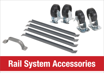Rail Hanging System Accessories